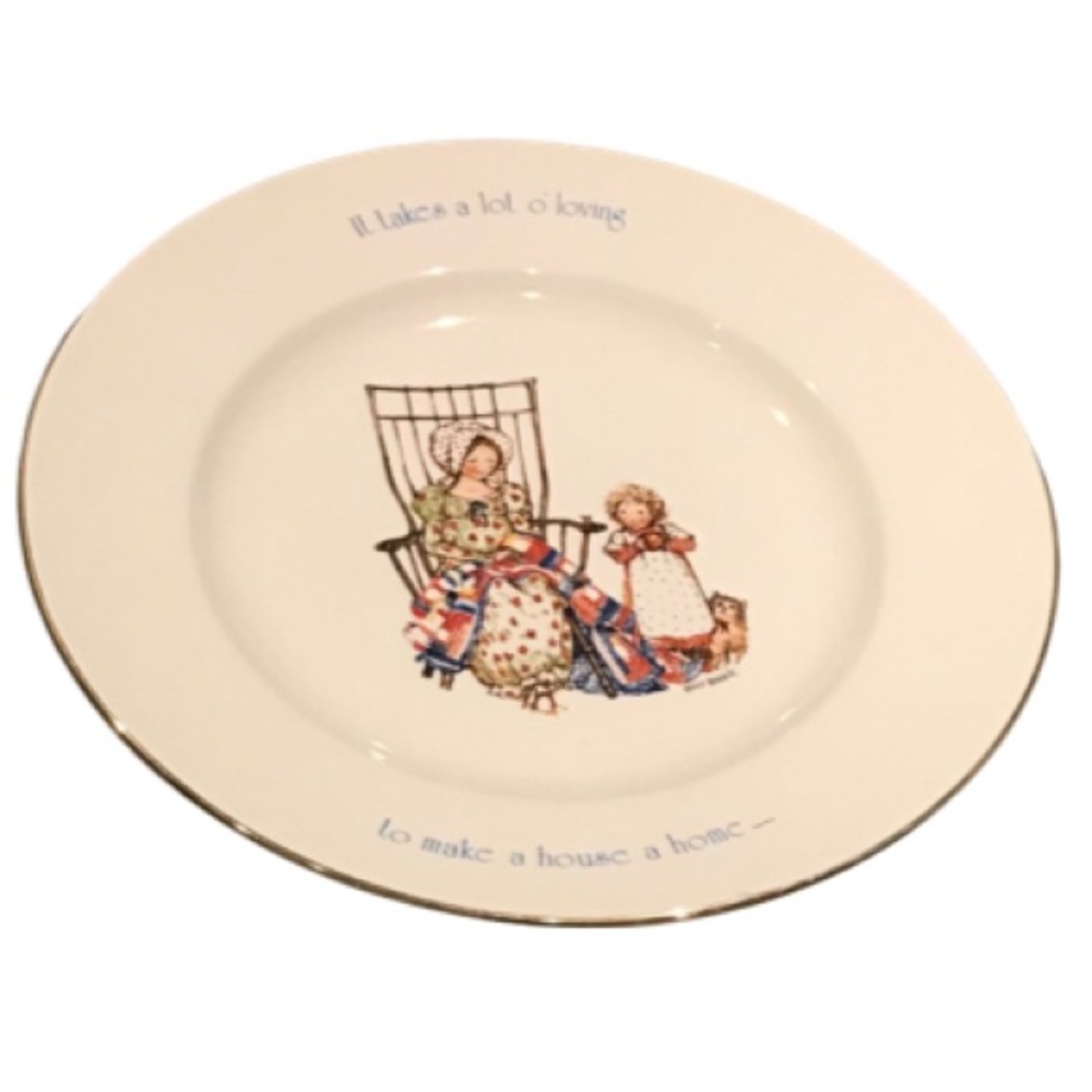 Holly Hobbie 1970’s Freedom Series Bicentennial Plate